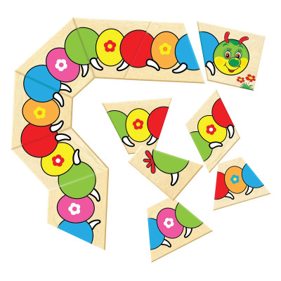 Đồ Chơi Ghép Hình Winwintoys 69462 - Con Sâu