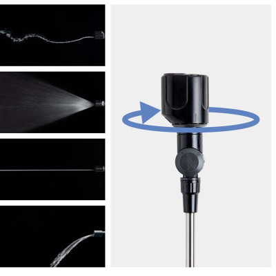 Cần phun rửa 4 chức năng Cyclone Takagi G1135BK