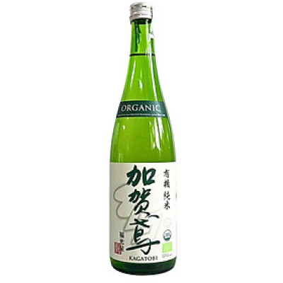 Rượu Sake Kagatobi Organic Junmai 14% 720ML (Fukumitsuya Sake Brewing)
