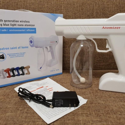 Máy Xịt Điện Phun Sương Không Dây Atomizer 800ML, Máy Cầm Tay Khử Trùng Bằng Hơi Nước Nano Sạc Được USB