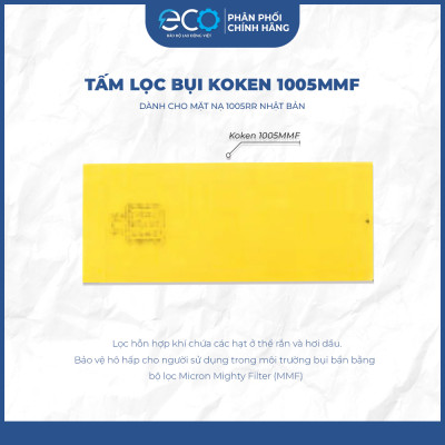 [Combo] Mặt Nạ Koken G7 Nhật & Kính Delta Plus Pháp | Phòng Khí Độc, Phun Thuốc, Chống Văng Bắn, Chống Đọng Sương