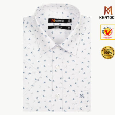 Áo sơ mi ngắn tay Khatoco