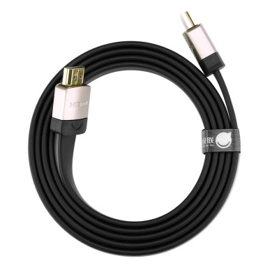 Ugreen UG10263HD123TK 5M màu Đen Cáp tín hiệu HDMI chuẩn 2.0 cáp dẹt đầu bọc hợp kim - HÀNG CHÍNH HÃNG