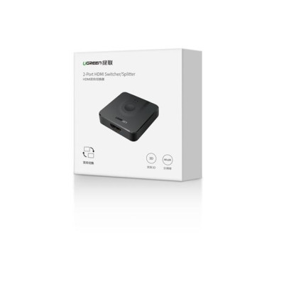 Ugreen UG50966CM217TK Bộ gộp HDMI 2 vào 1 chuẩn HDMI 2.0 - HÀNG CHÍNH HÃNG