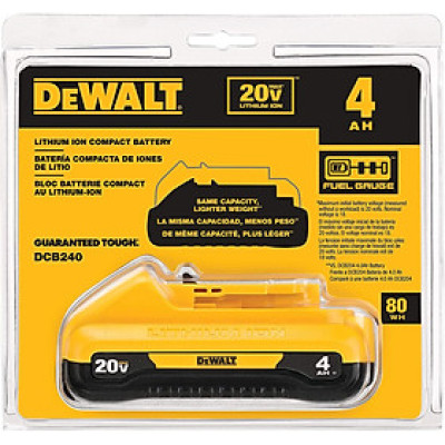 PIN CHO MÁY KHOAN 18V-5.0AH DEWALT DCB184- B1- HÀNG CHÍNH HÃNG
