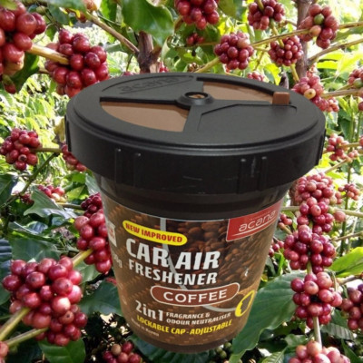 Sáp thơm ôtô thiên nhiên tiện dụng Acana 130g (hương cà phê)