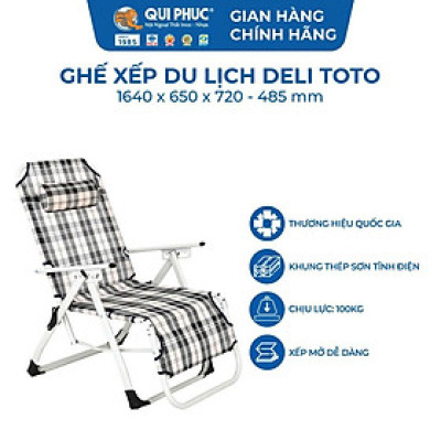 [Chính hãng Qui Phúc] Ghế thư giãn gấp gọn Toto