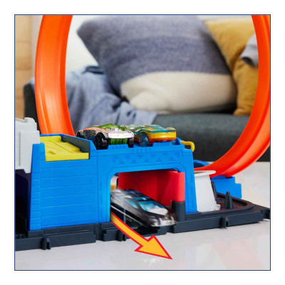 Đồ Chơi Trạm Cảnh Sát Siêu Đẳng HOT WHEELS JBM71
