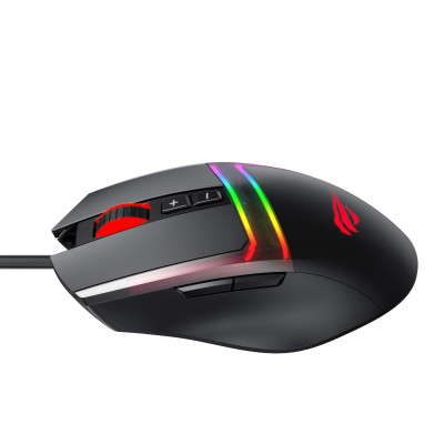 Chuột Gaming Có Dây Havit MS953/ 7 Chế Độ/ 700DPI/ Led RGB/ 20 Triệu Lần Nhấp Chuột - Hàng Chính Hãng