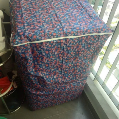 Áo trùm máy giặt cửa trên cho máy từ 11 - 15kg , vải dù cao cấp , bảo vệ máy giặt , chống thấm nước , bụi , chống ẩm cao bảo vệ máy luôn sạch và gọn gàng giao màu ngẫu nhiên