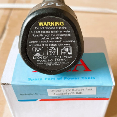 PIN LITHIUM 12V/2.0AH DCA LB1220-1 - HÀNG CHÍNH HÃNG