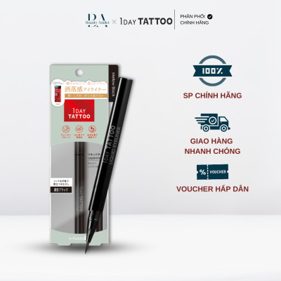 Bút kẻ mắt chống lem trôi K-Palette 1DAY TATTOO Liquid Eyeliner