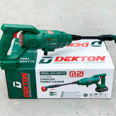MÁY XỊT RỬA XE DÙNG PIN 21V DEKTON M21-SRX775 - HÀNG CHÍNH HÃNG