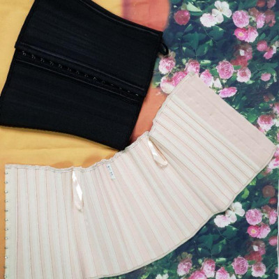 (Combo) Đai nịt bụng (gen siết giảm eo) latex 25 xương thép nhập khẩu chính hãng hi lạp (kèm quà tặng)