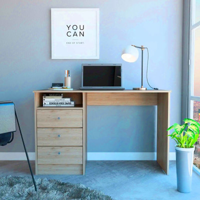 Bàn máy tính gỗ công nghiệp cao cấp SMLIFE Django