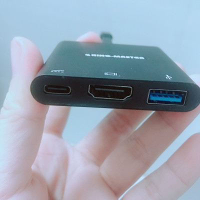USB Hub Type C ra HDMI + USB 3.0 + PD Kingmaster KY-V125B