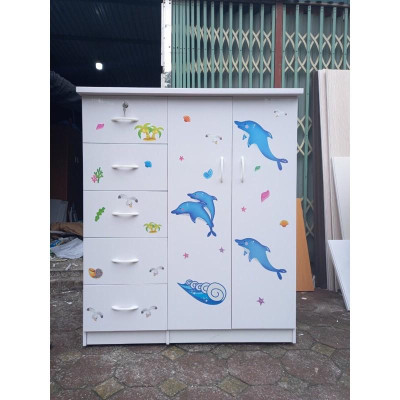  Tủ nhựa đài loan cho bé TB11 KT 125*105 .