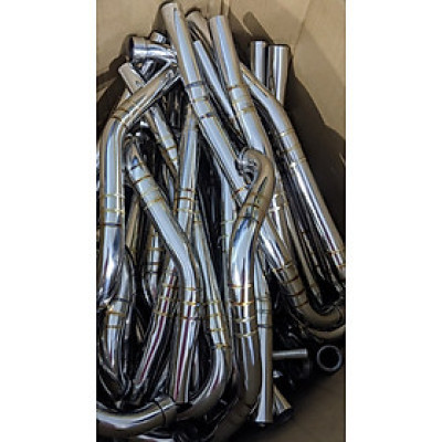 cổ pô inox 304 gắn các loại xe máy size 27 và 32 có chạy tip