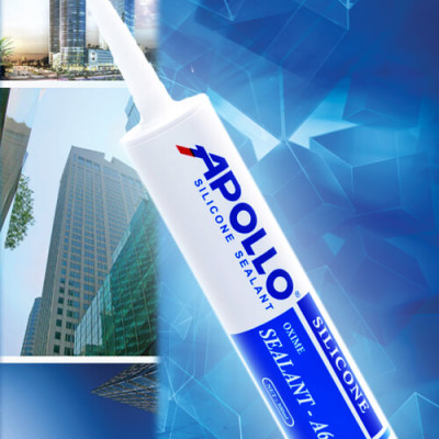 Keo silicon Apollo A600 chống thấm tốt, bền bỉ (keo trong - keo trắng đục) 300ml