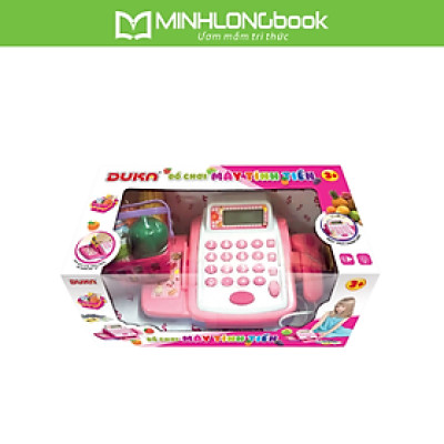 Bộ Đồ Chơi Duka - Máy Tính Tiền, Hiển Thị Màn Hình, Có Đèn Báo Và Âm Thanh
