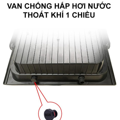 Đèn Pha Năng Lượng Mặt Trời Vạn Năng 500w