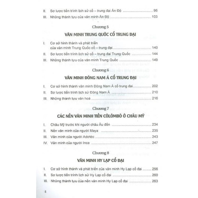 Sách - Lịch Sử Văn Minh Thế Giới (Tái bản) - KHỔ TO - NXB Giáo Dục - HV