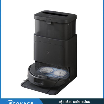 [GIÁ TẠI KHO] - Robot Hút Bụi Lau Nhà Ecovacs Deebot N30 Pro Omni - Bản màu trắng 2025 - Hàng chính hãng Ecovacs