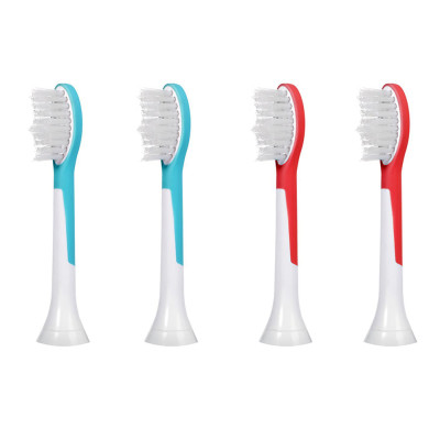 cho máy Philips Sonicare HX3, HX6, HX7, HX8, HX9, R, FlexCare +, FlexCare, HealthyWhite, HydroClean, EasyClean, DiamondClean, Bộ 4 đầu bàn chải đánh răng điện HX-6044 