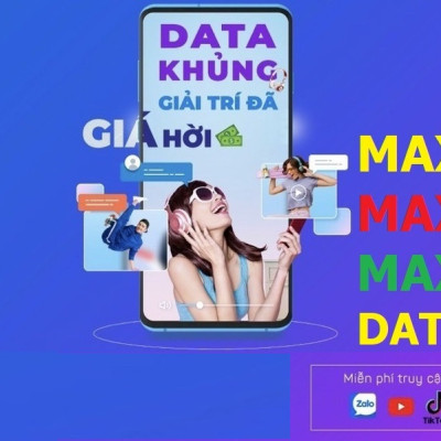 Sim 4G Vinaphone 5GB/NGÀY (Gia hạn 50k/tháng) FREE Toàn bộ Data xem Youtube, Tiktok với tốc độ cao, MAX băng thông, Max dung lượng - Dùng Toàn Quốc - hàng chính hãng