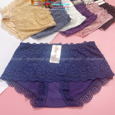 Quần lót phối ren đẹp, mềm mại , hàng thái lan - Form L, giao màu ngẫu nhiên 5575