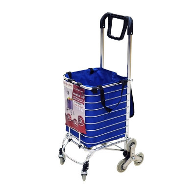 Xe đẩy hàng đi chợ siêu thị leo cầu thang gấp gọn đa năng FUJIHOME SC-260