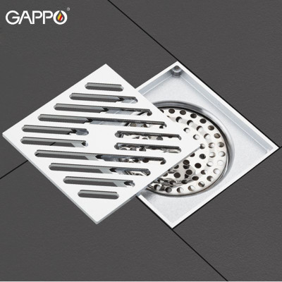 THOÁT SÀN CAO CẤP ĐỒNG ĐÚC NHẬP KHẨU NGA GAPPO G81050 MÀU CROME - HÀNG CHÍNH HÃNG