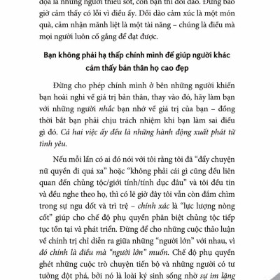 Không Ai Nợ Bạn Sự Xinh Đẹp