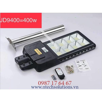 Đèn năng lượng mặt trời Jindian- Đèn đường NLMT Công suất 400W -Khung ABS- Chip Led "SMD"