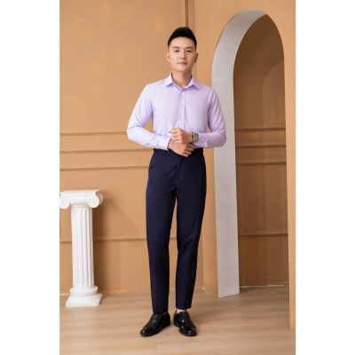 Áo sơ mi nam dài tay ALIGRO chất liệu sợi modal công nghệ dệt chống nhăn, mềm mại, mướt và mát da ALGS224