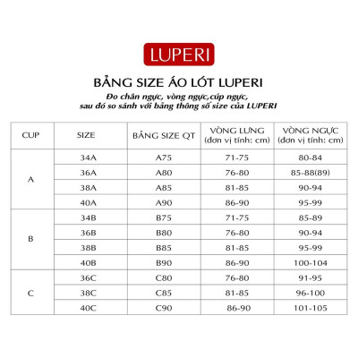 Áo Lót Nữ Nâng Ngực Không Gọng LUPERI LU3AL834 Đệm Mềm Bản 2 Móc Trẻ Trung, Cúp Lên Ôm Ngực Quyến Rũ