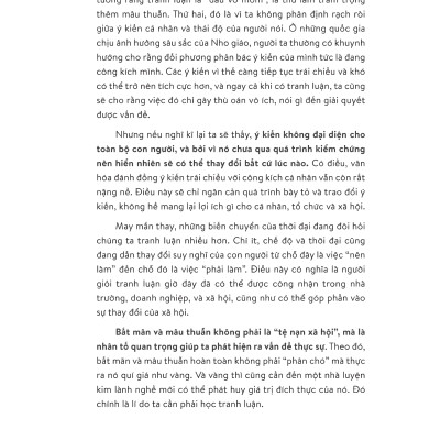 Tranh Biện Sao Cho Đúng