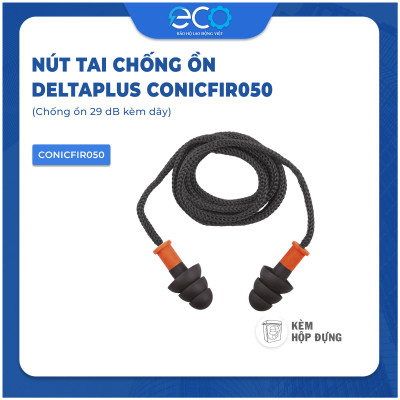 Nút tai chống ồn có dây Conicfir050 29 dB hàng nhập khẩu chính hãng