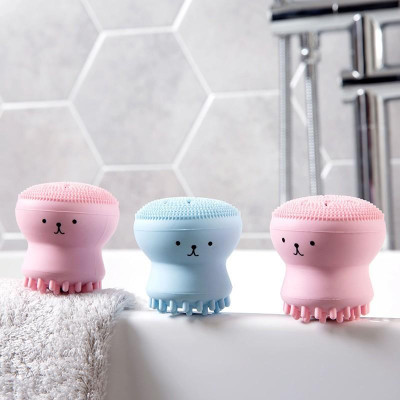 Cọ Rửa Mặt Bạch Tuộc Tạo Bọt Xốp Rửa Sạch Massage Lỗ Chân Lông Tẩy Tế Bào Chết - Hàng chính hãng 
