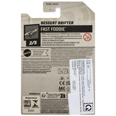 Đồ Chơi Mô Hình Siêu Xe - Hot Wheels C4982 - 162/250 - Dessert Drifter (Mẫu Màu Giao Ngẫu Nhiên)