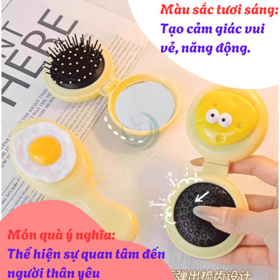Gương Trang Điểm Mini Hình Trứng– Nhỏ Gọn, Tiện Lợi Gương Bỏ Túi Hình Trứng Siêu Xinh Gương Hình Trứng Để Bàn – Thiết Kế Dễ Thương Gương Trang Điểm Hình Trứng –Phong Cách Hiện Đại Gương Hình Trứng Mini –Gập Gọn Tiện Lợi