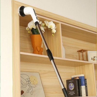 Xiaomi USB Máy cọ rửa nhà cửa cầm tay đa năng , bàn chải vệ sinh đầu xoay 360 với 7 đầu thay thế Bàn chải vệ sinh cầm tay