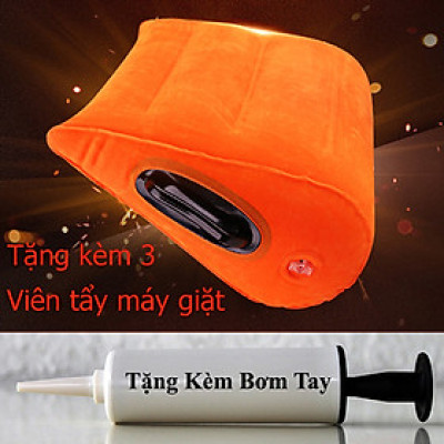 Đệm tình yêu - Ghế Tình Nhân Đệm Mông Bơm Hơi Có Tay Vịn - Tặng Kèm Bơm Tay
