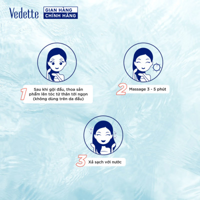 Mặt Nạ Ủ Tóc Vedette Tinh Chất Bơ 145ml