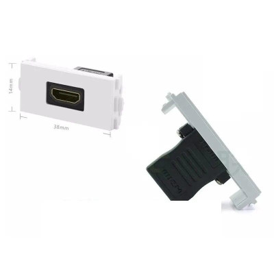 Ugreen UG20317MM113TK Màu Đen Mặt nạ HDMI âm tường cao cấp - HÀNG CHÍNH HÃNG