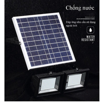 ĐÈN NĂNG LƯỢNG MẶT TRỜI 100W - 180W - 80W - 60W - 45W SOLAR LIGHT - ĐIỀU KHIỂN TỪ XA - PIN SẠC TRỌN DỜI - D1147