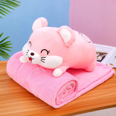 Thú nhồi bông chuột hamster đang yêu - Size từ 50cm đến 90cm - Quà tặng gấu bông chuột hamster làm gối ôm êm mịn cho bé.