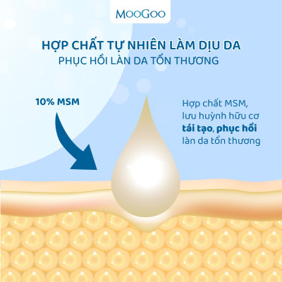 Kem dưỡng ẩm hạnh nhân hỗ trợ tái tạo phục hồi da cho bé Nhạy cảm, Viêm da cơ địa, Chàm sữa, vảy nến Moogoo