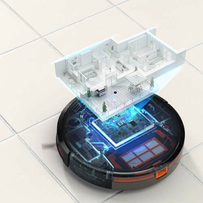 Robot hút bụi lau nhà Kyvol E31 VTE31_BLK - Hàng chính hãng