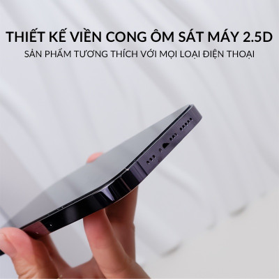 Miến dán kính cường lực khung tự dán màn hình cho iPhone 17 Pro Max / 17 Pro / 16 Pro Max / 15 Pro Max hiệu ANANK AGC 2.5D - Mỏng 0.25mm, vát 2.5D, Trong Suốt Chuẩn HD, Công nghệ AR300 chống vân dầu - Hàng nhập khẩu